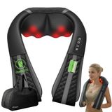 Snailax Massageapparaat, Shiatsu nekmassageapparaat met warmte, draadloos