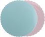 Dekora Cake Board dubbelzijdig roze/blauw 35 cm