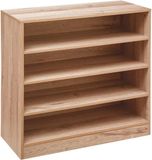 5Five Schoenenkast voor 12 paar schoenen - bruin - 67,5 x 68 cm - hout