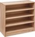 5Five Schoenenkast voor 12 paar schoenen - bruin - 67,5 x 68 cm - hout