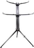 Stay Music - Intruder Series - Two Tier Keyboard Stand inclusief draagtas - Zwart