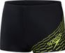 Speedo Medley Logo Aquashort Jungen - Schwarz / Grün - Größe 140