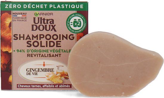 Garnier Ultra Doux Solid Shampooing Ginger For Dull Hair - 60g