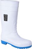 Portwest FW95 Totale Veiligheidslaars PVC-Nitril Waterdicht Stalen Neus | Wit, 36, S5