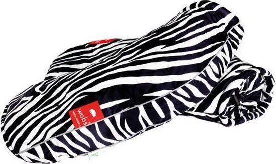 WOBS fietshandschoenen / handwarmers Special Zebra (handremversie) 2021 model