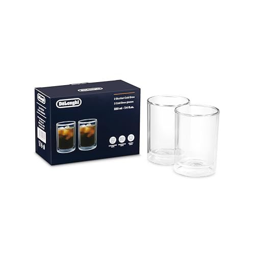 De'Longhi 2 dubbelwandige thermoglazen DLSC324