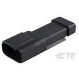 TE Connectivity DT04-2P-E005 Boîtier mâle (câble) DT Nombre total de pôles : 2 Contenu : 1 pièce(s)