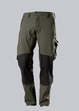 BP 1861 620 Superstretch broek olijf/zwart, maat 44