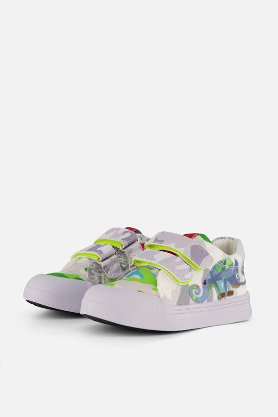 Go Banana's Sneakers Jongens Grey Blue Canvas Maat 32