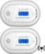 Aroha Link Koolmonoxidemelder - 10 jaar batterij - Koppelbare CO melder - 2 stuks