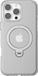 TORRAS UPro Ostand Spin Hoesje Geschikt voor Apple iPhone 16 Pro - Compatibel met MagSafe - Transparant