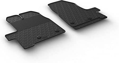 Rubbermatten voor Ford Transit Custom Furgon/Kombi (2-delig)