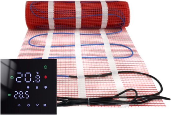 Warmcoin Elektrische vloerverwarming 160 W/m² 3,8 mm dik, verschillende