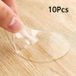 Icecat 10 pièces de tampon adhésif double face rond et transparent