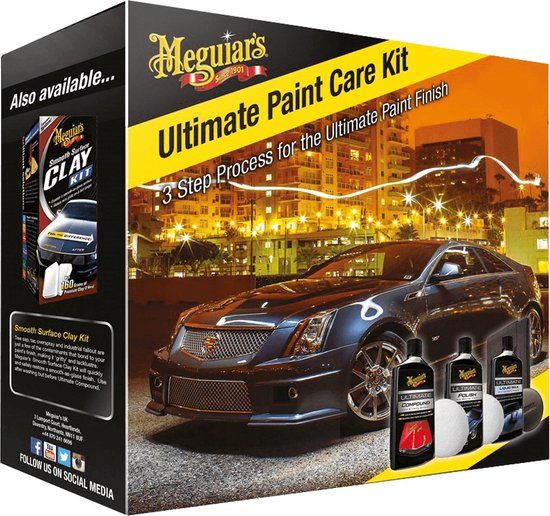 Meguiar's Ultimate Paint Care Kit - 6-delig