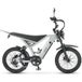 OUXI Gt20 pro - vélo électrique skinny - 20 pouce - 250w motor - gris clair