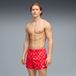 PUMA Short de bain Homme, Vêtements, Rouge, XXL