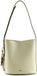 FURLA Roxie Bucket Bag Leren Schoudertas Panna crème