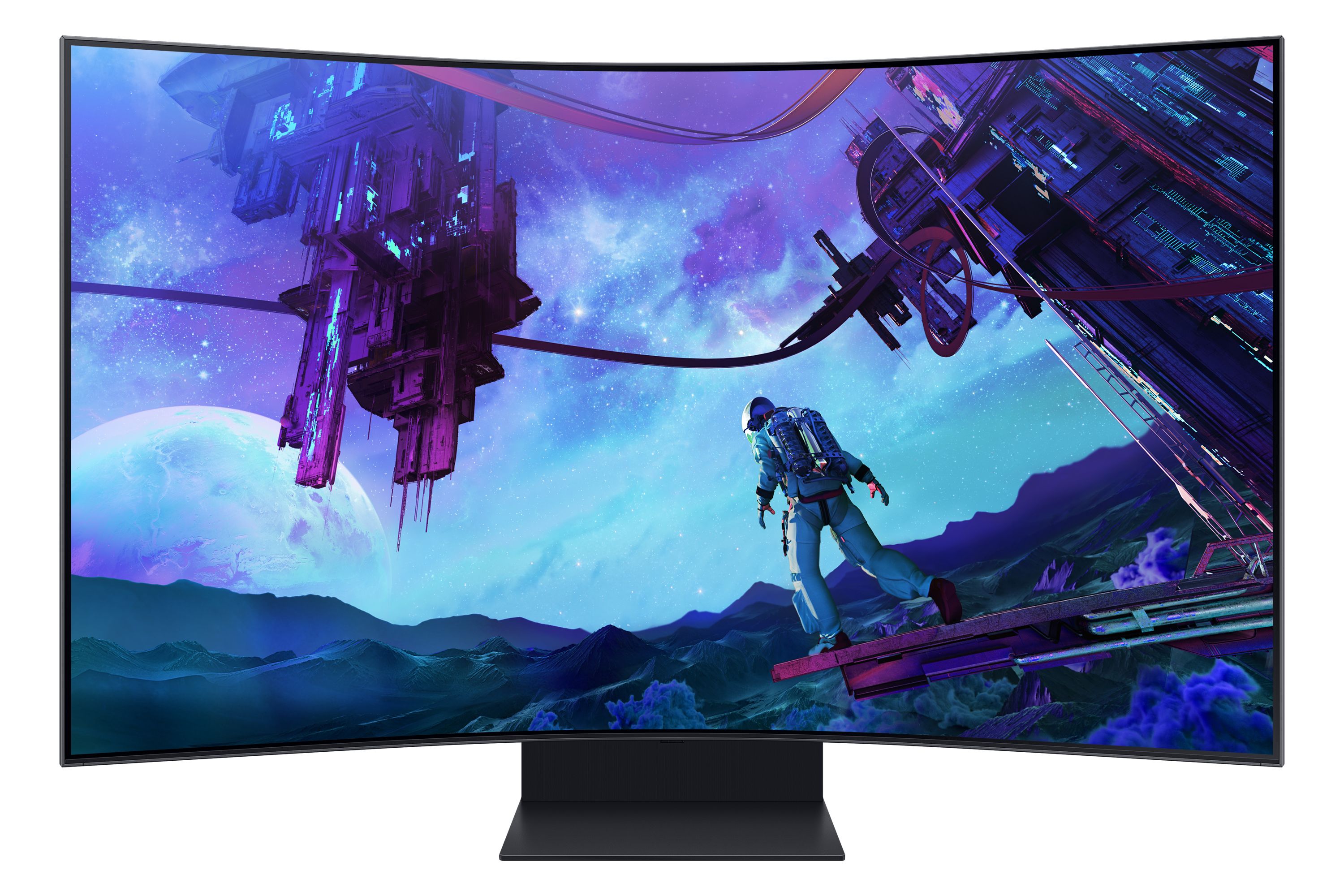 Samsung Odyssey Ark 55" 4K 165Hz Curved Gaming Monitor - G97NC