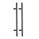 XIVADA Poignée Adro - noir - entraxe 192 mm - Lot de 2