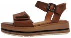 Jana Damenschuhe Sandalen Hoch Braun Freizeit