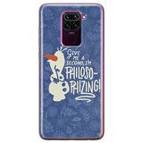 ERT GROUP mobiel telefoonhoesje voor Xiaomi REDMI NOTE 9 origineel en officieel erkend Disney patroon Olaf 005