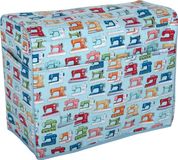 Hobby Gift Naaimachinehoes Mintkleur Naaimachineprint 100% Polyester
