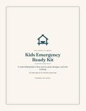 Kids Emergency Ready Kit: A Parent Guide, Child Workbook, and Cut-Apart Cards in One Book, for Kids Ages 9-12