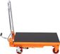 Vevor hydraulische schaarheftafel 150 kg draagvermogen heftafelwagen 220-720 mm hefbereik heftafel werkplaats 700 x 450 mm platform schaarhefwagen enkele schaar voor fabrieken magazijnen supermarkten