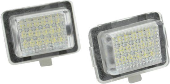AutoStyle Set pasklare LED nummerplaat verlichting - Mercedes-Benz diversen - Version 3