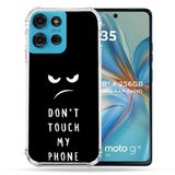 Cokitec Versterkte hoes voor Motorola G75 5G Humor Don't Touch