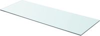 vidaXL Wandschap transparant 80x30 cm glas