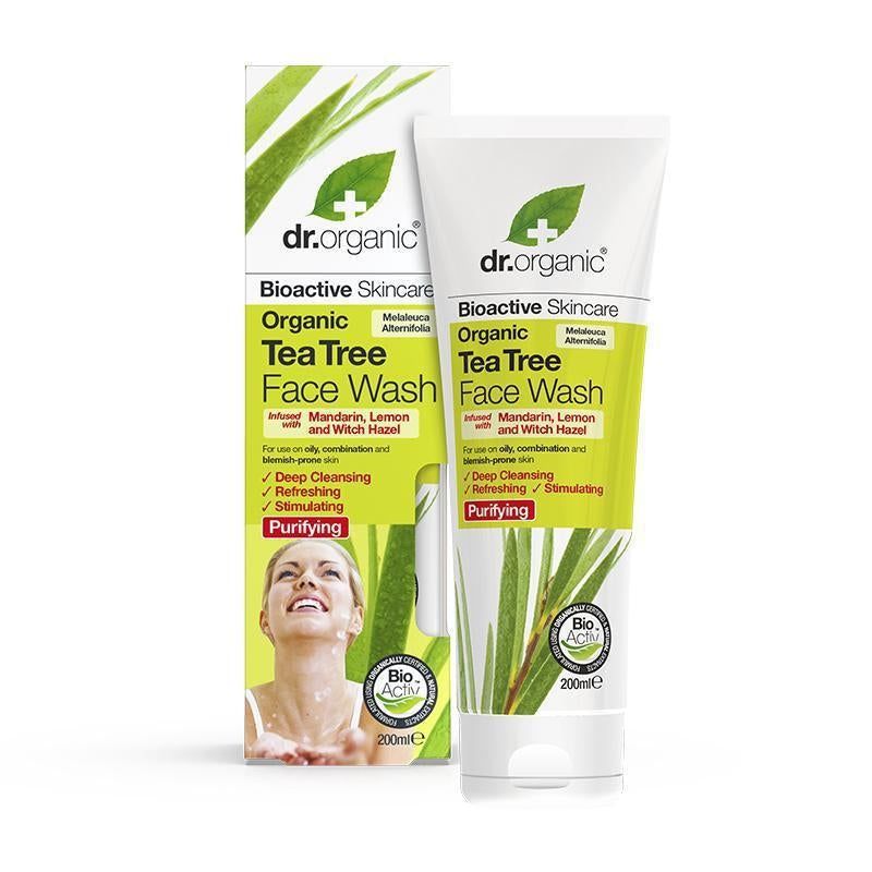 Dr. Organic Tea Tree - 200ml - Gezichtsreiniging & reiniging crèmes