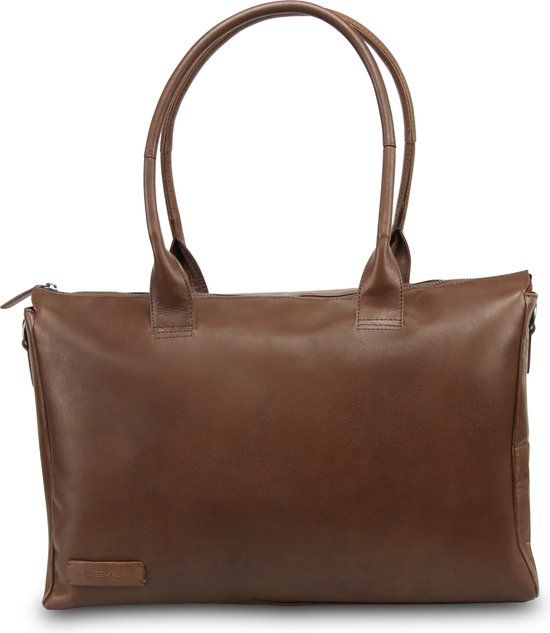 Plevier Copal schoudertas 17-17.3 inch bruin