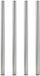 G4M Gear4music G4M Pro Stage Poten 100cm, 4 Set Zilver