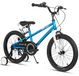Fantasy Vélo pour enfants, 18 pouces, avec stabilisateurs, couleur bleue