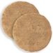 vidaXL Taie d'oreiller HEERLEN Taupe Ø 60 cm Fausse Fourrure de Lapin