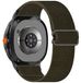 Wigento Samsung Nylon horlogeband voor Galaxy Watch 9 / 8 / 8 Classic, elastisch