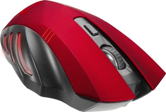 Speedlink FORTUS Wireless Gaming Mouse - Black & Red