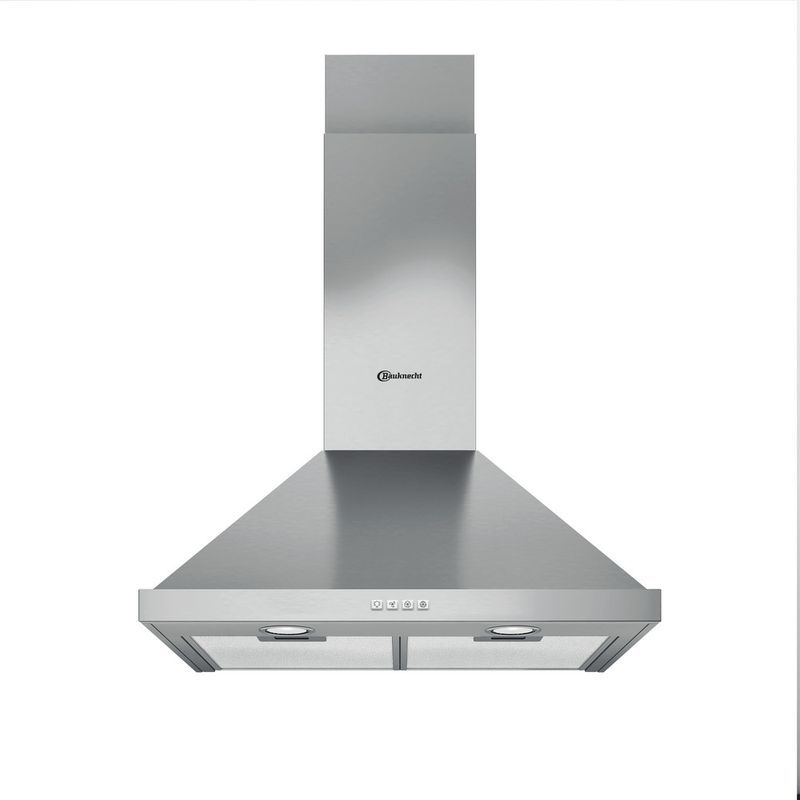 Bauknecht DBHPN 65 LM X/1 afzuigkap - Muurmontage - Roestvrijstaal - D