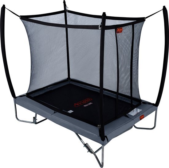 Avyna Pro-Line rechthoekige trampoline met veiligheidsnet - luxe