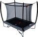 Avyna Pro-Line trampoline 213 - 275x190cm + Royal Class Veiligheidsnet & gratis Trapje - Grijs