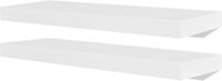 vidaXL Wandplanken 4 stuks 60 cm wit