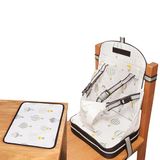 Polar Gear Baby draagbare zitverhoging - hoge stoel voor overal, met geïntegreerde tas - voor peuters van 1-3 jaar, blauw 371 993