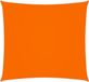 vidaXL Zonnescherm vierkant 3,6x3,6 m Oxford stof oranje