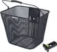 Basil Bilbao - Afneembare fietsmand - Staal - Zwart - Incl. stuurpenhouder