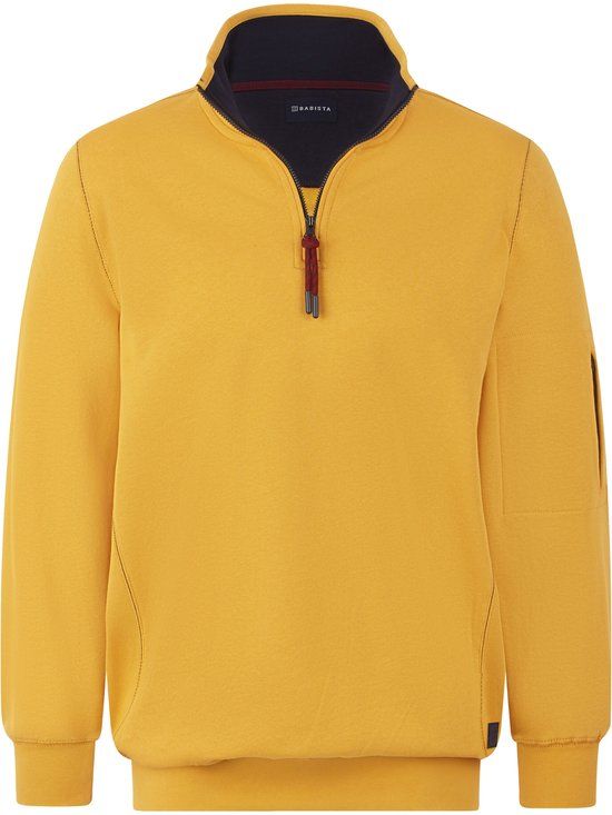 Babista heren Sweatshirt - 56/58 - geel - Plus Size