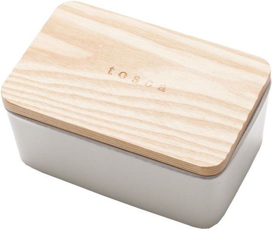 Yamazaki Botervloot - Tosca - Wit - Keramiek - 15.5 cm