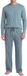 Ammann Heren pyjama Mix & Match goblin Blue Gestreept Lange mouw 100% Katoen XXL