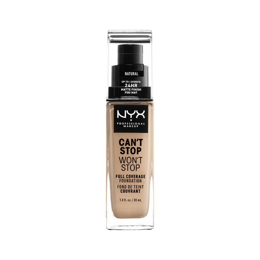 NYX Professional Makeup CANT STOP WONT STOP 24-HOUR FNDT - NATURAL